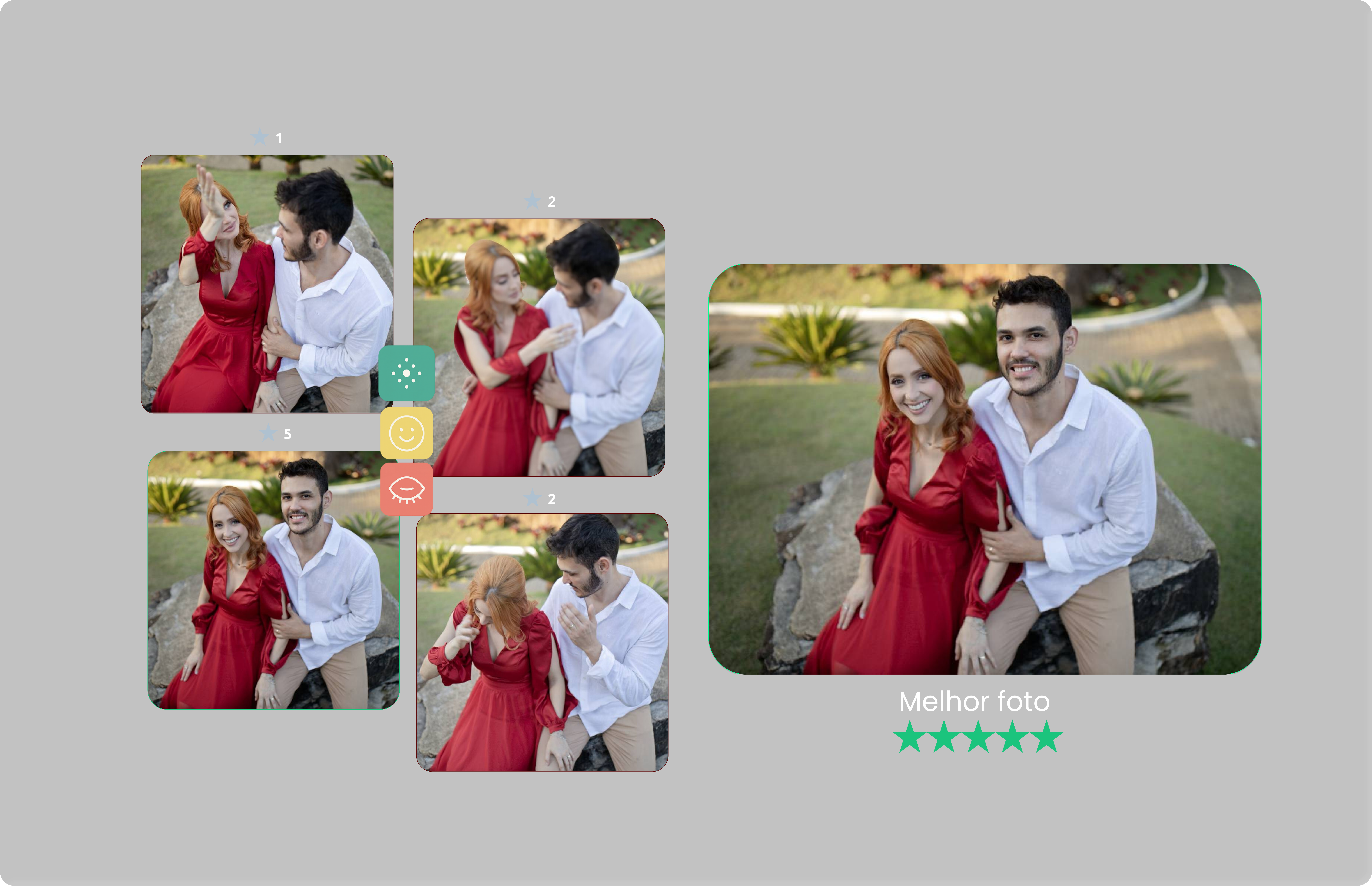 Melhor foto selecionada